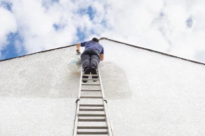 Peinture extérieure à Bedous — façades et ravalement